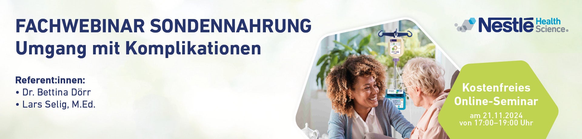 Fachwebinar Sondennahrung